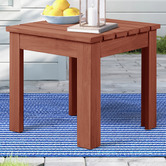 Hoxton Room Delmar Fir Wood Outdoor Side Table