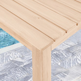 Hoxton Room Delmar Fir Wood Outdoor Side Table