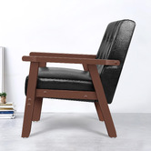 Hoxton Room Callum Faux Leather Armchair