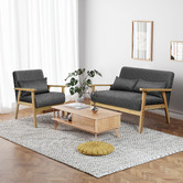 Hoxton Room Cami 2 Seater Upholstered Sofa