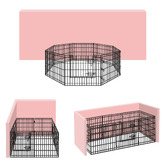 Hoxton Room 8 Panel Foldable Pet Playpen