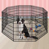 Hoxton Room 8 Panel Foldable Pet Playpen