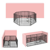 Hoxton Room 8 Panel Foldable Pet Playpen