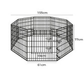 Hoxton Room 8 Panel Foldable Pet Playpen