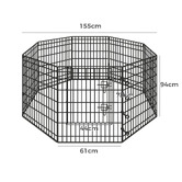 Hoxton Room 8 Panel Foldable Pet Playpen