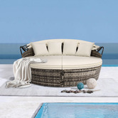 Hoxton Room Rill PE Wicker Outdoor Daybed