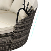 Hoxton Room Rill PE Wicker Outdoor Daybed