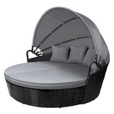 Hoxton Room Rill PE Wicker Outdoor Daybed