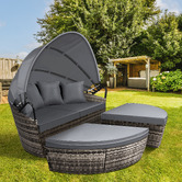Hoxton Room Rill PE Wicker Outdoor Daybed