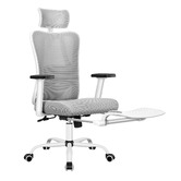 Hoxton Room Ares High Back Office Chair with Footrest