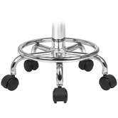 Hoxton Room Lora Faux Leather Salon Stool