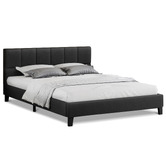 Hoxton Room Black Cassandra Upholstered Bed