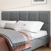 Hoxton Room Grey Cassandra Upholstered Bed