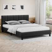 Hoxton Room Black Cassandra Upholstered Bed
