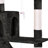 Hoxton Room 180cm Fir Wood &amp; Plush Cat Scratching Tree
