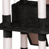 Hoxton Room 180cm Fir Wood &amp; Plush Cat Scratching Tree