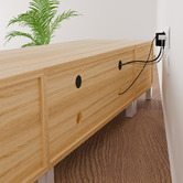 Hoxton Room 190cm Alexios 3-in-1 Entertainment Unit