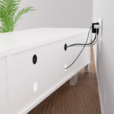 Hoxton Room 190cm Alexios 3-in-1 Entertainment Unit