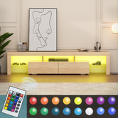 Hoxton Room Caron LED Entertainment TV Unit