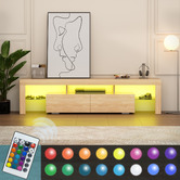 Hoxton Room Caron LED Entertainment TV Unit
