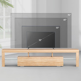 Hoxton Room Caron LED Entertainment TV Unit