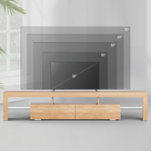 Hoxton Room Caron LED Entertainment TV Unit