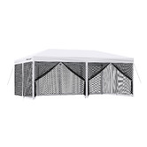 Hoxton Room 6 x 3m Kelvin Mesh Outdoor Pop-Up Gazebo