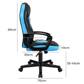 Hoxton Room Cary Faux Leather Office Chair