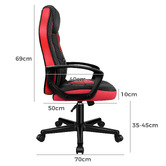 Hoxton Room Cary Faux Leather Office Chair