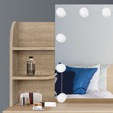 Hoxton Room 2 Piece Taimi Dressing Table &amp; Stool Set