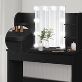 Hoxton Room 2 Piece Taimi Dressing Table &amp; Stool Set