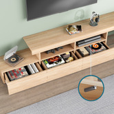 Hoxton Room 221cm Lavigne LED Entertainment TV Unit
