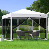 Hoxton Room 3 x 3m Kelvin Mesh Outdoor Pop-Up Gazebo