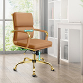 Hoxton Room Gabrielle Faux Leather Executive Chair