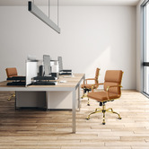 Hoxton Room Gabrielle Faux Leather Executive Chair