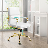 Hoxton Room Gabrielle Faux Leather Executive Chair