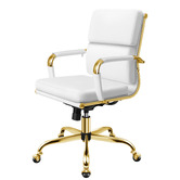 Hoxton Room Gabrielle Faux Leather Executive Chair
