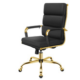 Hoxton Room Gabrielle High Back Faux Leather Executive Chair