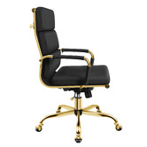 Hoxton Room Gabrielle High Back Faux Leather Executive Chair