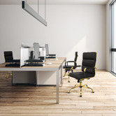 Hoxton Room Gabrielle High Back Faux Leather Executive Chair