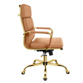 Hoxton Room Gabrielle High Back Faux Leather Executive Chair