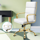 Hoxton Room Gabrielle High Back Faux Leather Executive Chair