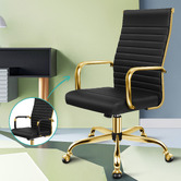 Hoxton Room Milton Faux Leather Executive Chair