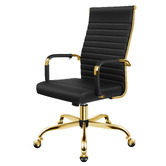 Hoxton Room Milton Faux Leather Executive Chair