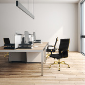 Hoxton Room Milton Faux Leather Executive Chair