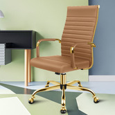 Hoxton Room Milton Faux Leather Executive Chair