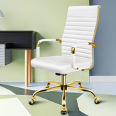 Hoxton Room Milton Faux Leather Executive Chair