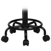 Hoxton Room Zora Faux Leather Office/Salon Stool