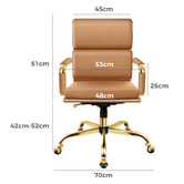 Hoxton Room Gabrielle Faux Leather Executive Chair