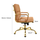 Hoxton Room Gabrielle Faux Leather Executive Chair